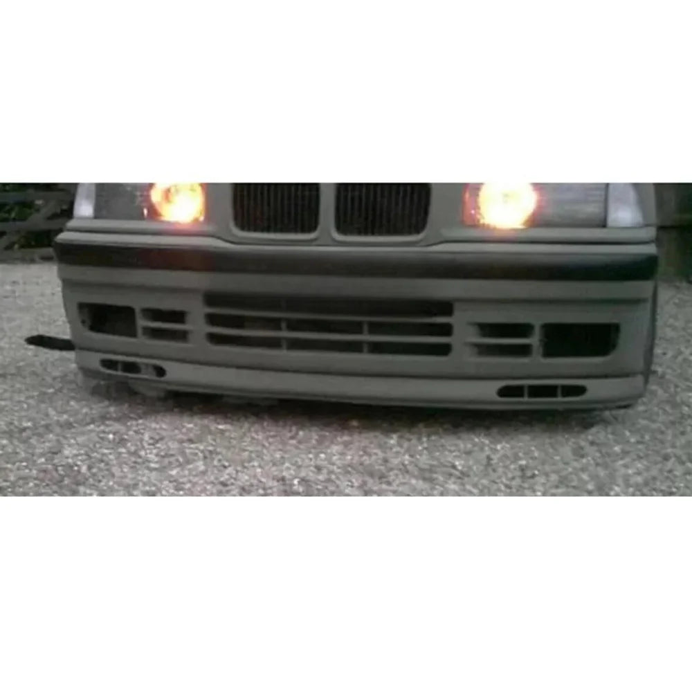 For BMW E36 2 Pcs Front Bumper Lip  Body Kit Car Accessories Spoiler Splitter Diffuser Sport Bumper Tuning Exterior Parts