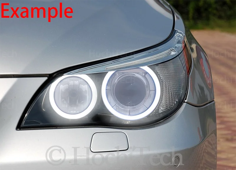 Warranty Bright White SMD Cotton Light LED Angel Eye Halo Ring Kit DRL For BMW 3 5 7 SERIES E36 E38 E39 E46