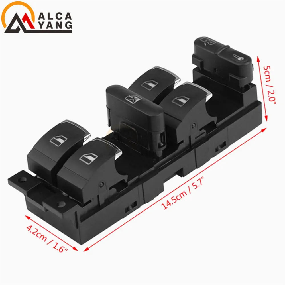 OEM quality For VW 99-04 GTI Golf 4 Jetta MK4 BORA BEETLE Passat B5 B5.5 Window Control Switch ButtonOEM : 3BD 959 857 3BD959857