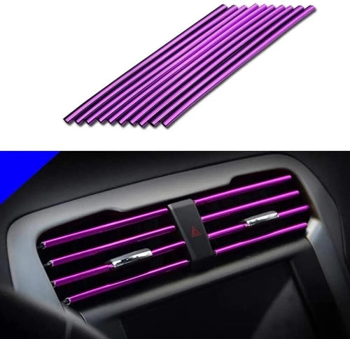 Car Air Conditioner Vent Outlet Trim Strip U Shape