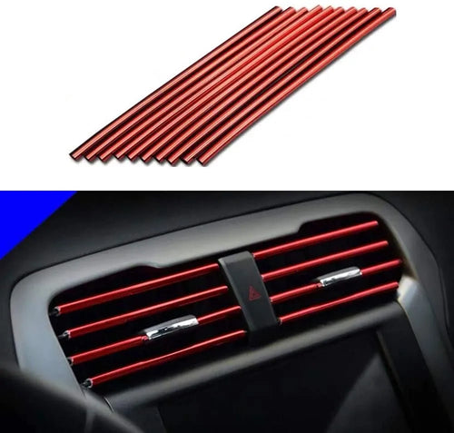 Car Air Conditioner Vent Outlet Trim Strip U Shape