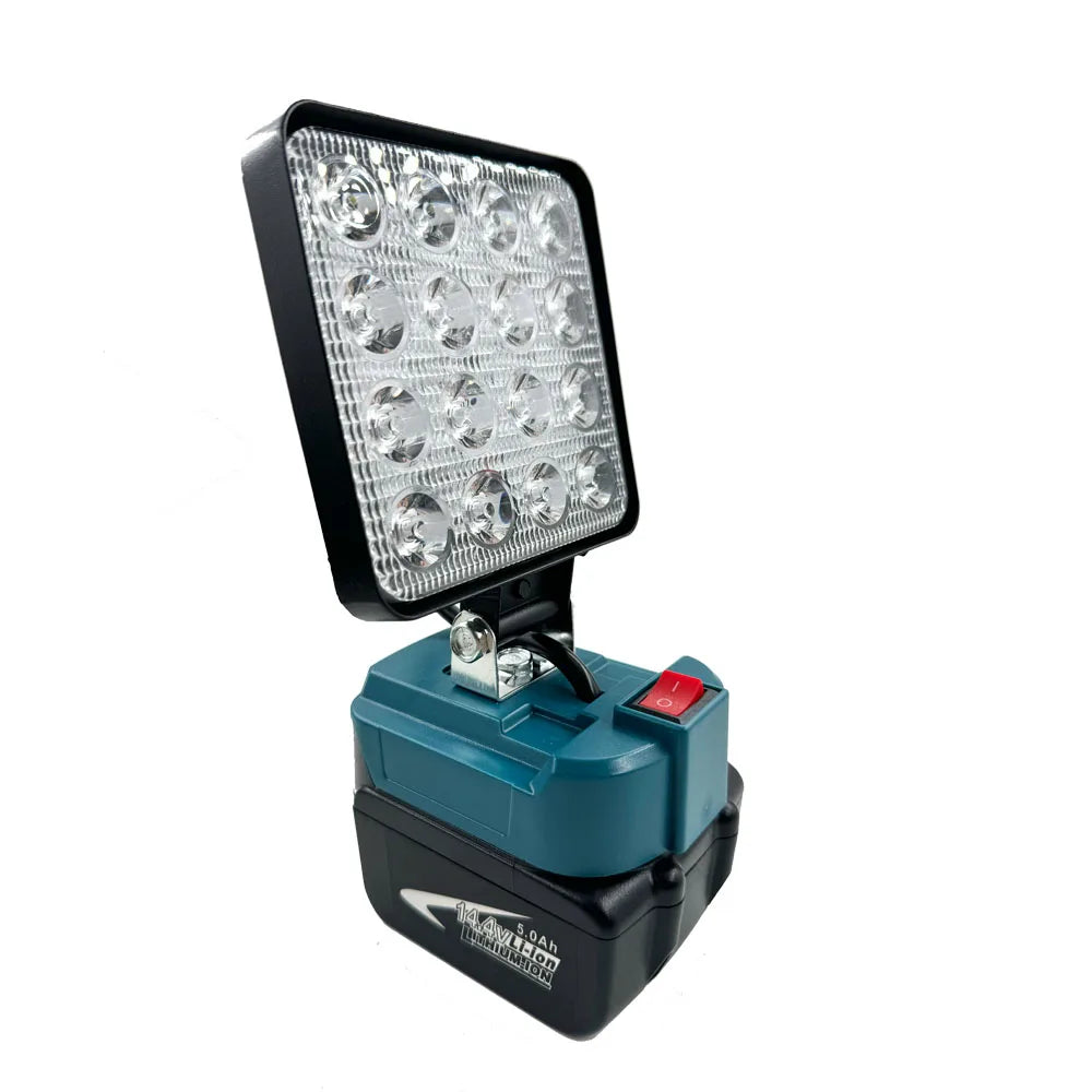 Cordless LED Work Light For Makita 14.4V-18V