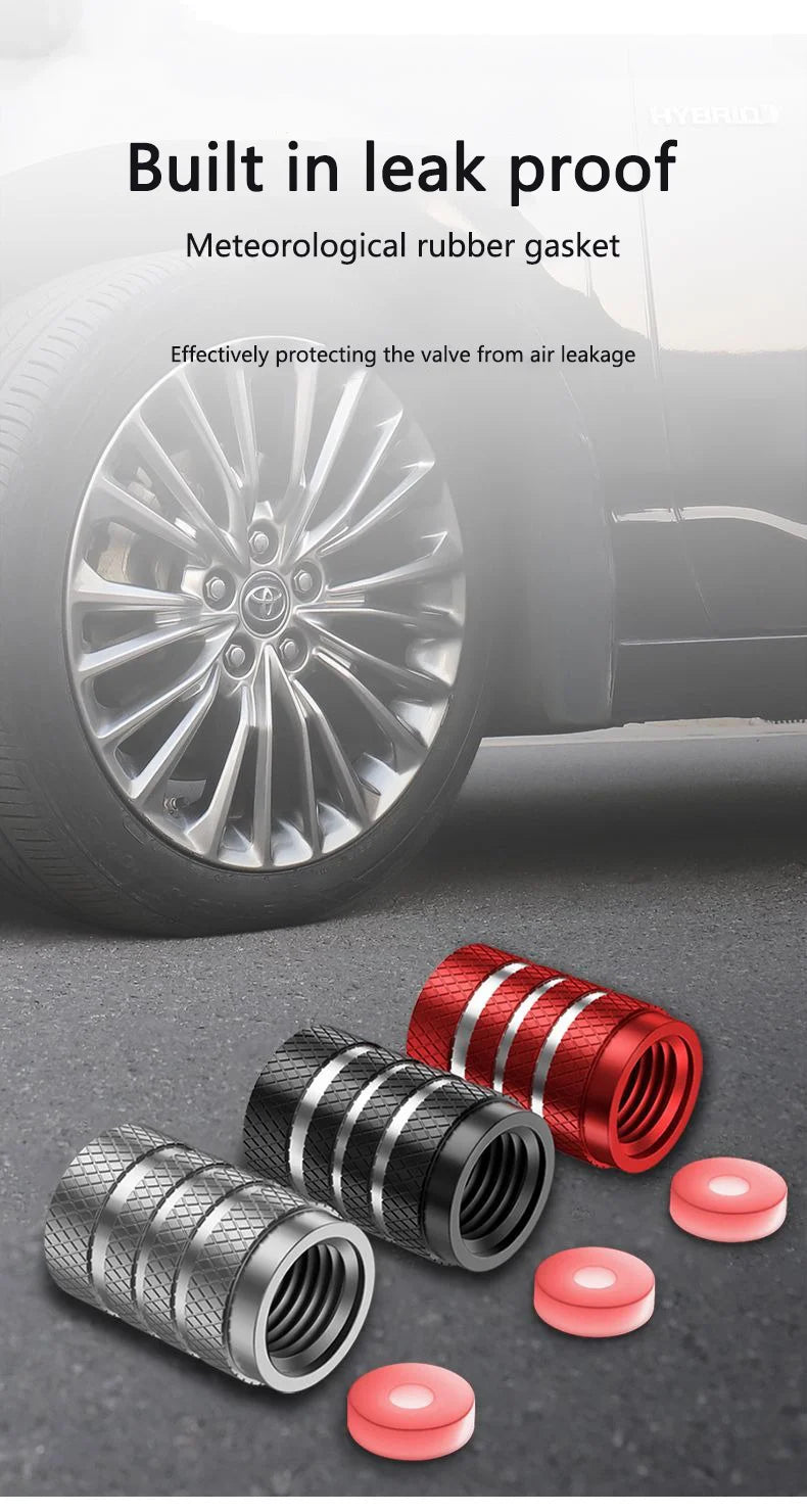 Car Wheel Tire Air Valve Caps For SEAT