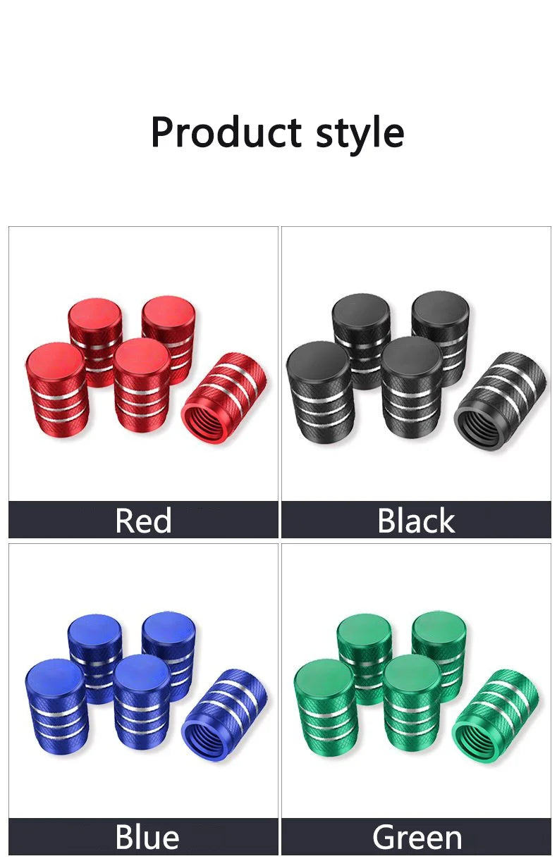 Car Wheel Tire Air Valve Caps For SEAT