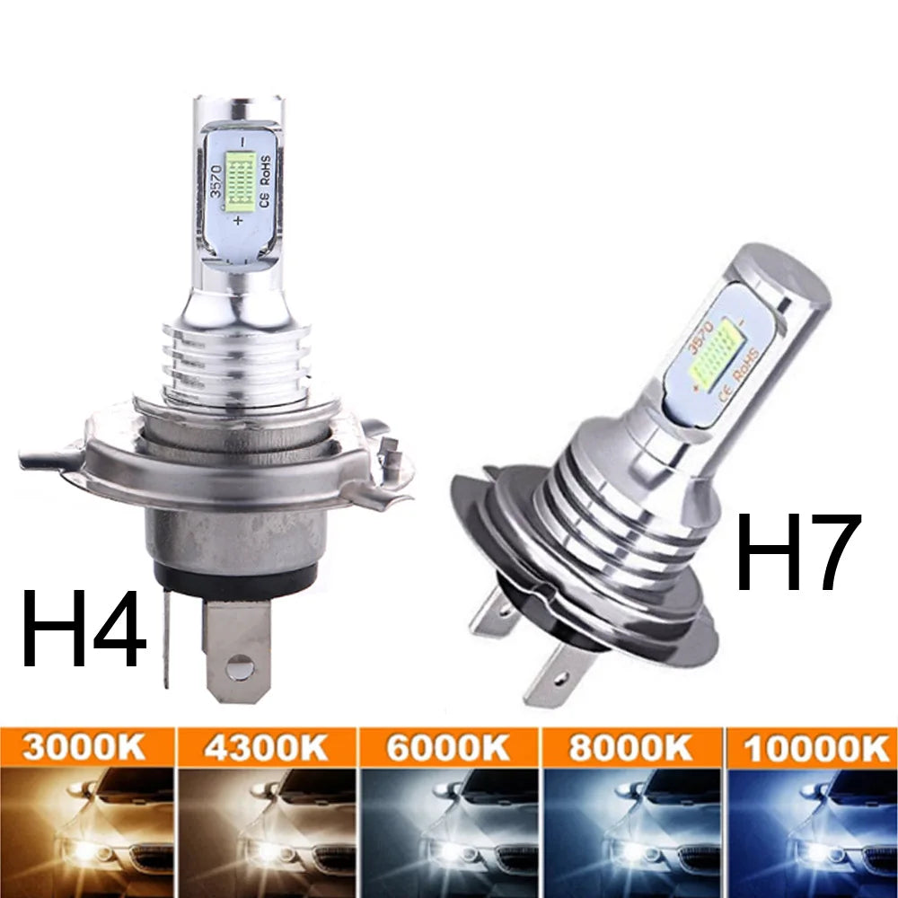 LED Headlight Bulbs SH1 H3 H11 H4 H6 Auto LED