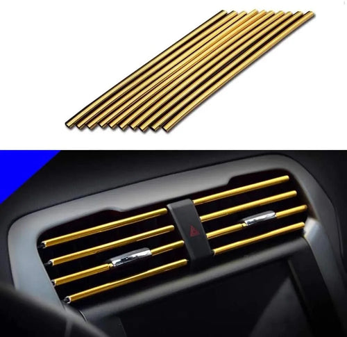 Car Air Conditioner Vent Outlet Trim Strip U Shape