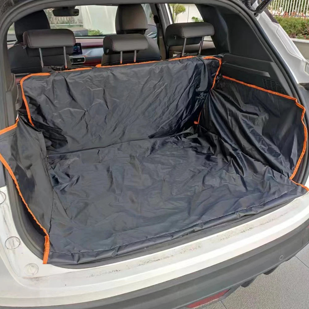 SUV Cargo Liner - Waterproof Trunk Seat Cover for Back Cargo Area,