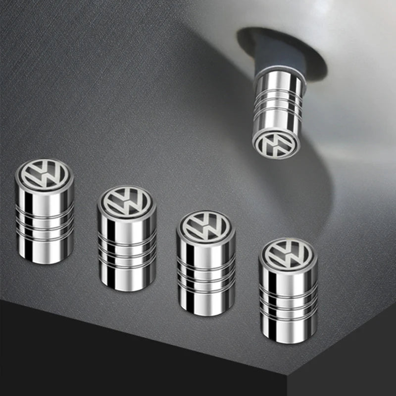 Car Tire Valve caps Emblem metal for VW Volkswagen