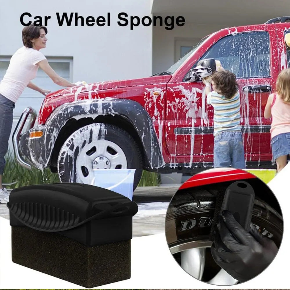 Car Tires Waxing Polishing Cleaning Wipe Washing Tire Tyre