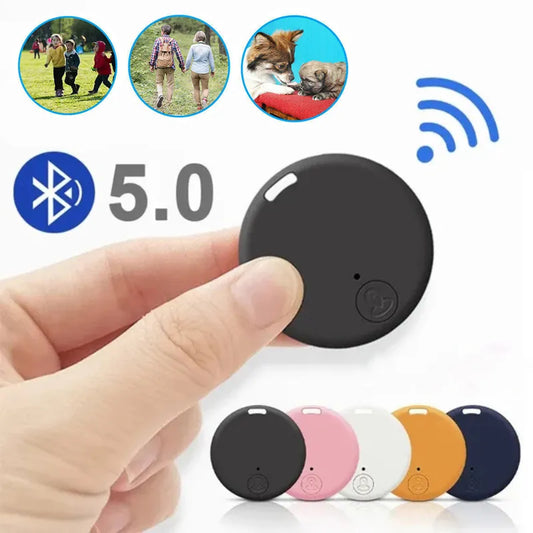 Mini GPS Tracker Bluetooth 5.0 Anti-Lost Device Pet Kids Bag Wallet