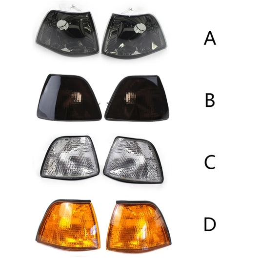 Car Smoke Corner Lights Turn Signal Indicator Lamp for 3 Series E36 4 Door 92-98