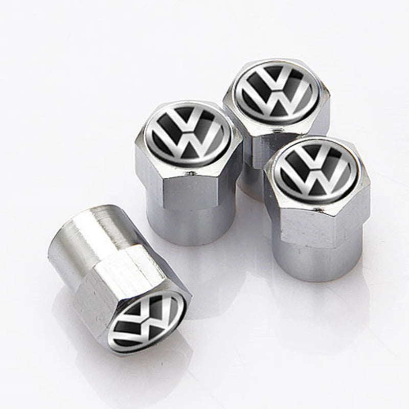 Car Tire Valve caps Emblem metal for VW Volkswagen